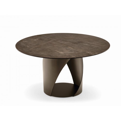 Calligaris Cyclone bővíthető kör étkezőasztal 